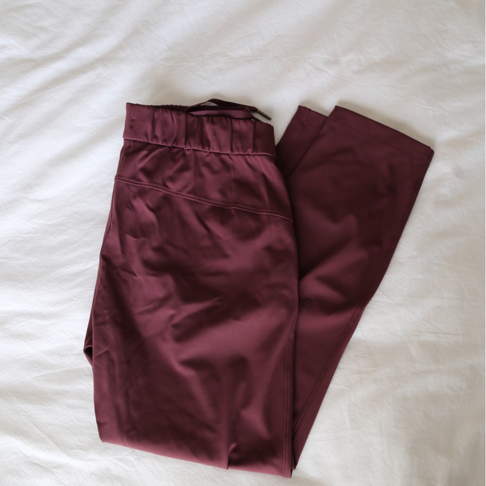 Lululemon Stretch Tailored Pant (Maroon)